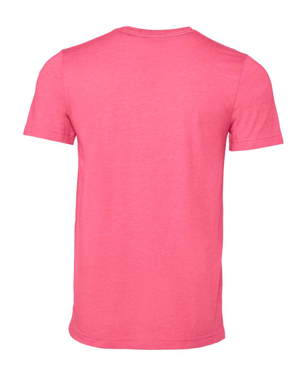 Front View of Heather Charity Pink CVC Jersey Tee - 3001CVC