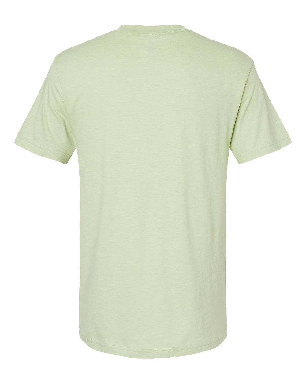 Front View of Heather Cucumber CVC Tee - 2001CVC