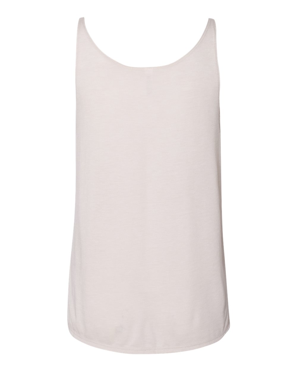 Front View of Heather Dust Women's Slouchy Tank - 8838