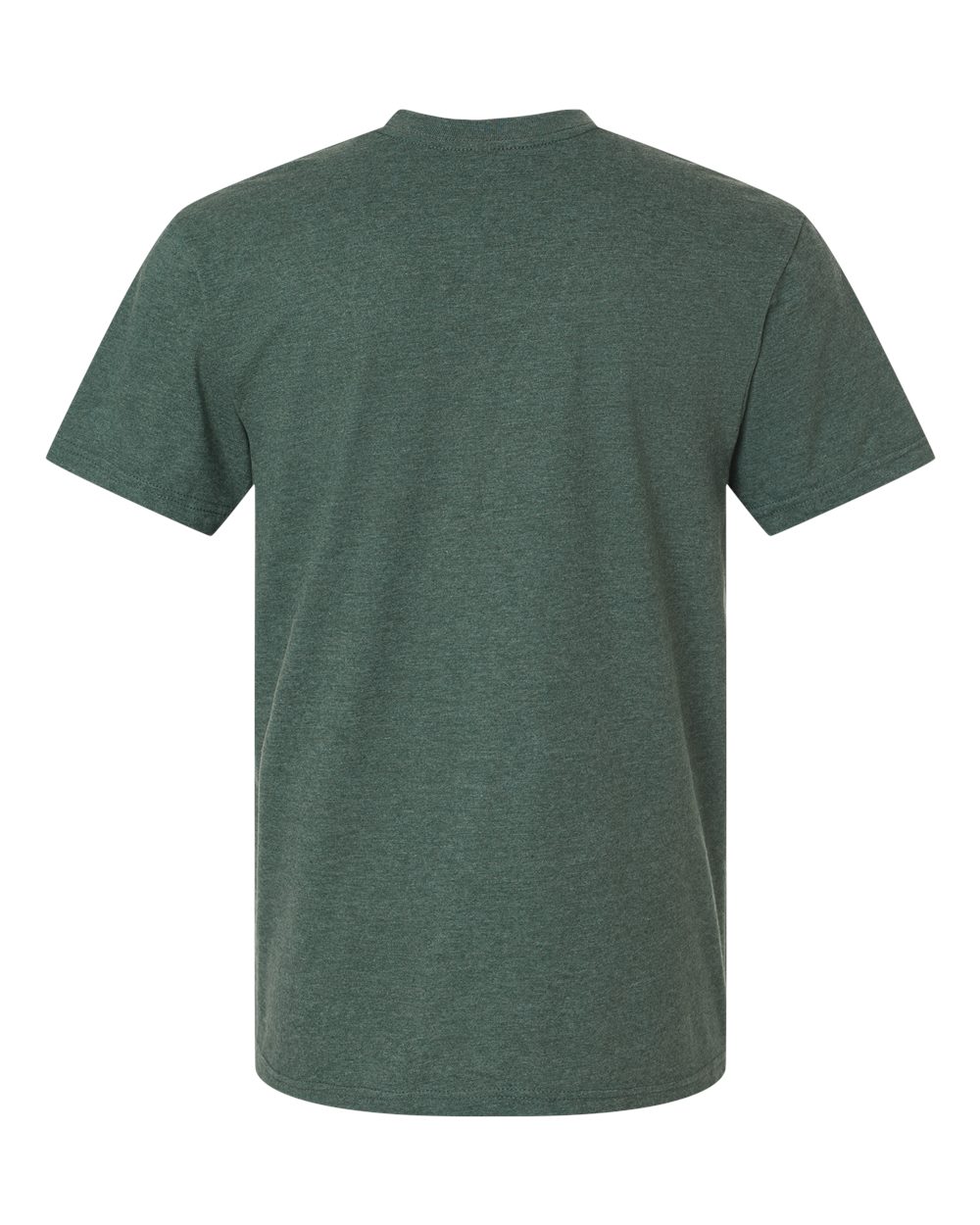 Front View of Heather Forest CVC Tee - 2001CVC