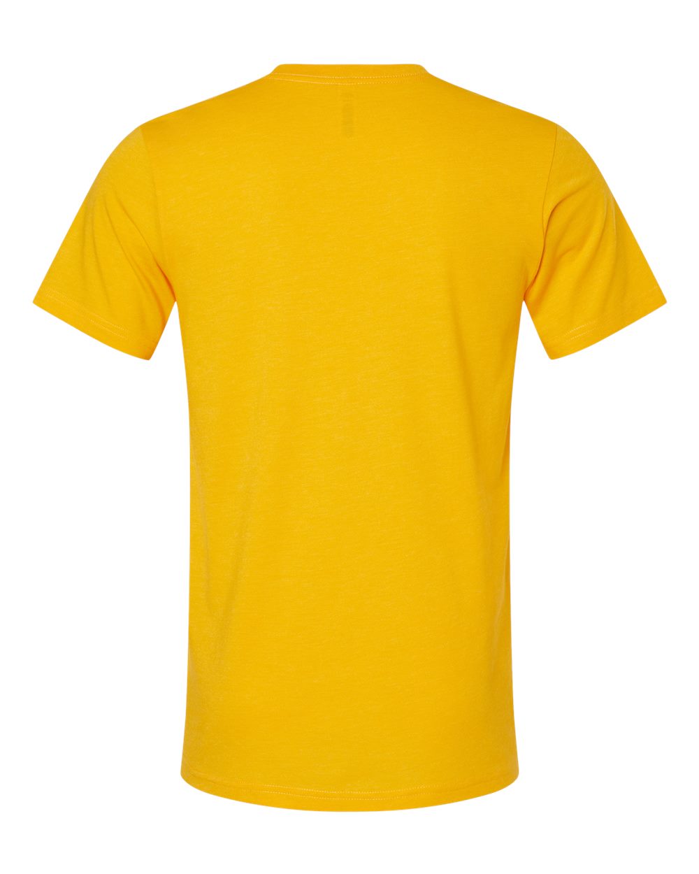 Front View of Heather Gold CVC Jersey Tee - 3001CVC