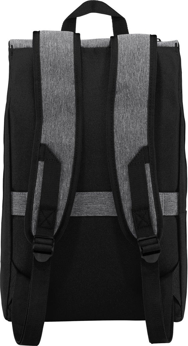Heather Gry/Bk Port Authority Access Rucksack. BG219