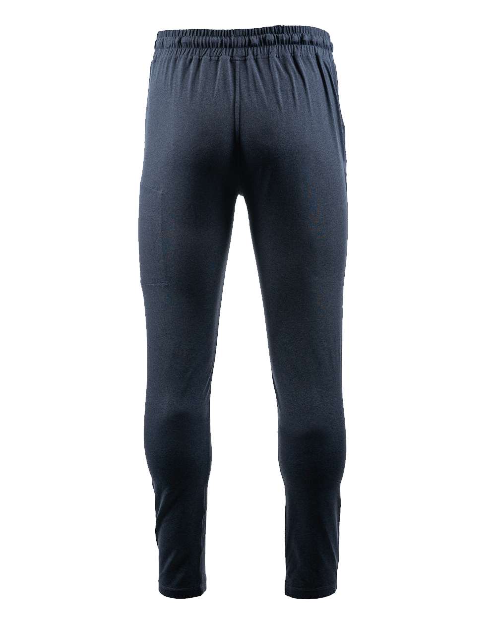 Front View of Heather Ink Blue Dawn to Dusk Jogger - 8857