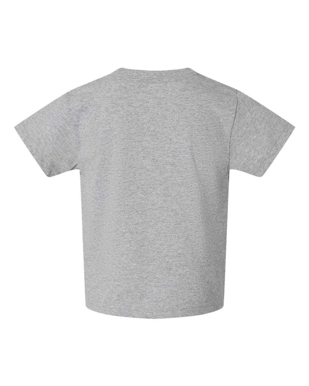 Front View of Heather Juvy Youth Short Sleeve T-Shirt - 3301J
