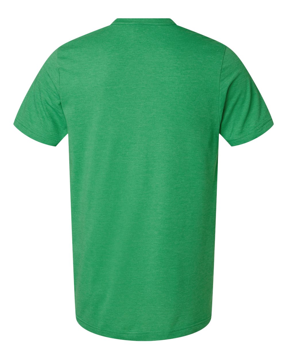 Front View of Heather Kelly Combed CVC T-Shirt - 602CVC