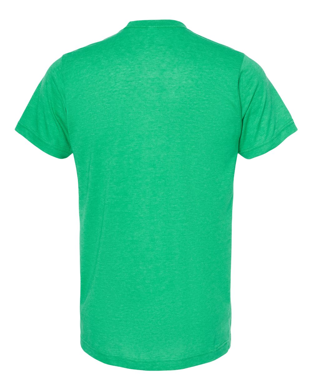 Front View of Heather Kelly Poly-Rich T-Shirt - 241