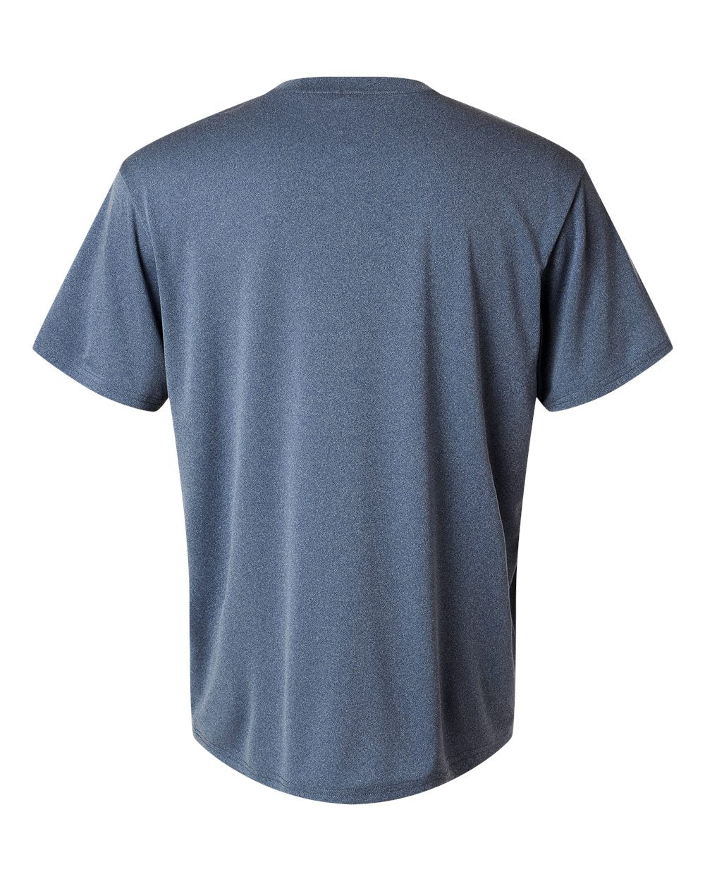 Front View of Heather Navy Pro-Lock Performance T-Shirt - 48000