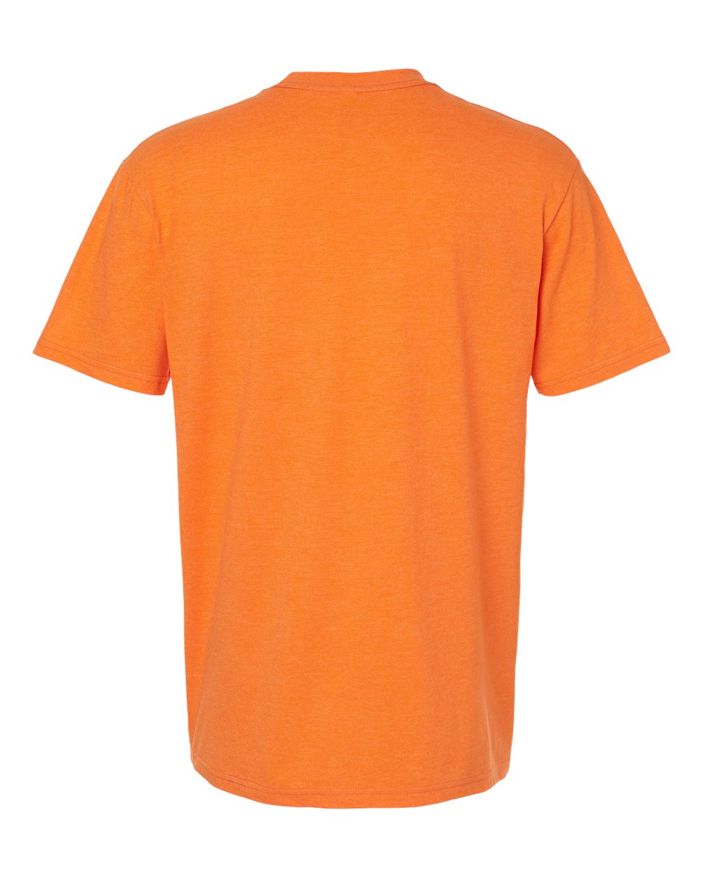 Front View of Heather Orange CVC Tee - 2001CVC