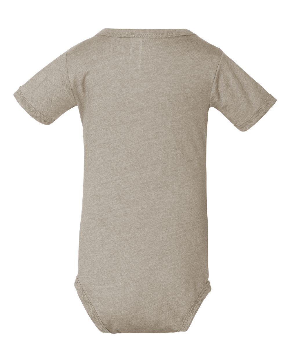 Front View of Heather Stone Infant Jersey One Piece - 100B