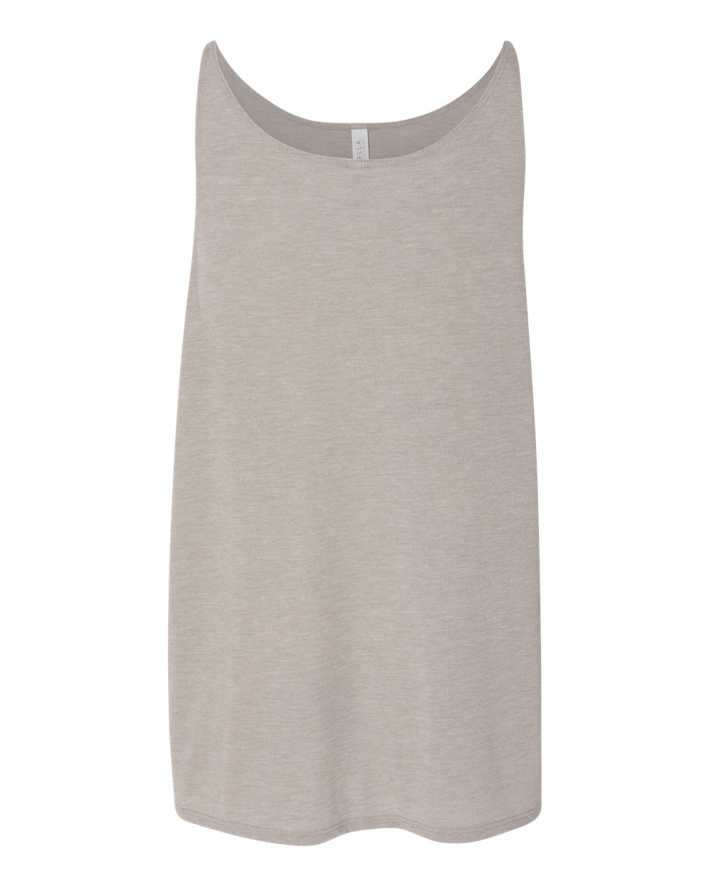 Front View of Heather Stone Women's Slouchy Tank - 8838