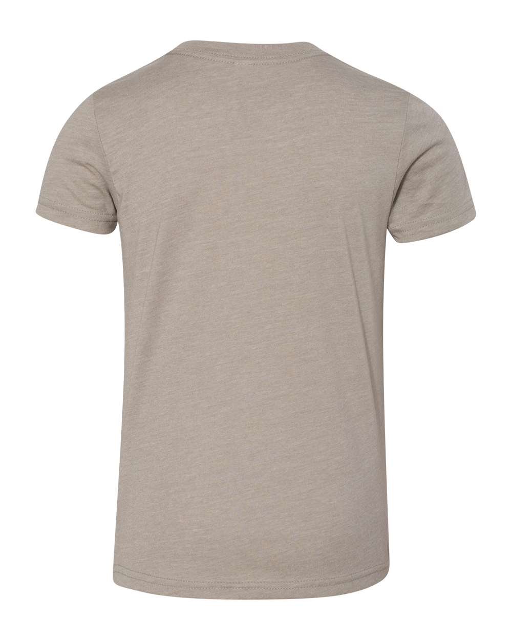 Front View of Heather Stone Youth CVC Jersey Tee - 3001YCVC