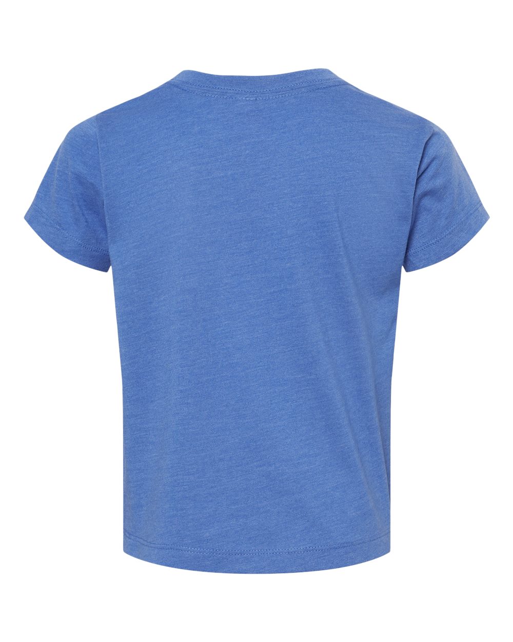 Front View of Heather True Royal Toddler Jersey Tee - 3001T