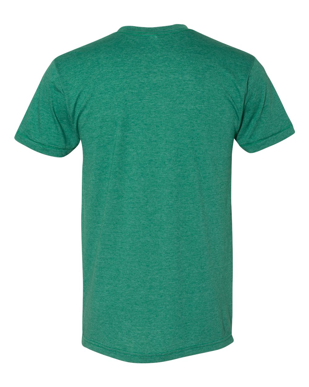 Front View of Heather Vintage Green 50/50 Tee - BB401