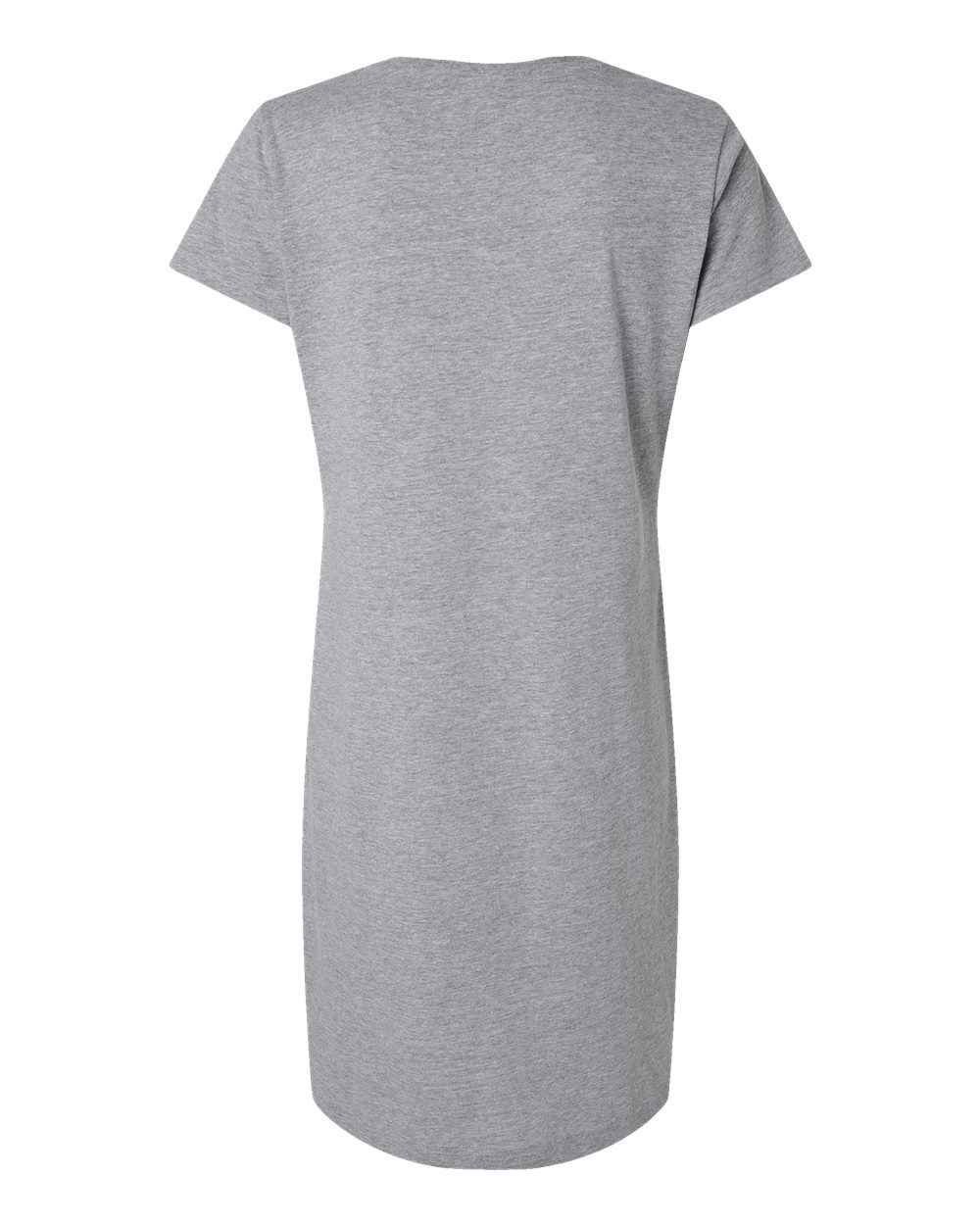 Front View of Heather Women's Fine Jersey V-Neck Coverup - 3522