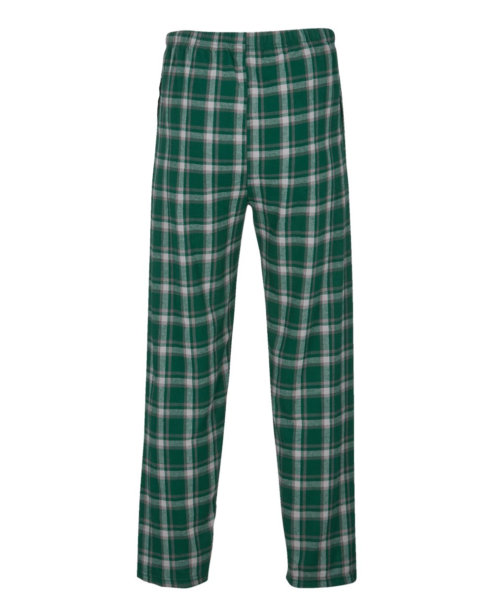 Front View of Heritage Hunter Plaid Harley Flannel Pants - BM6624