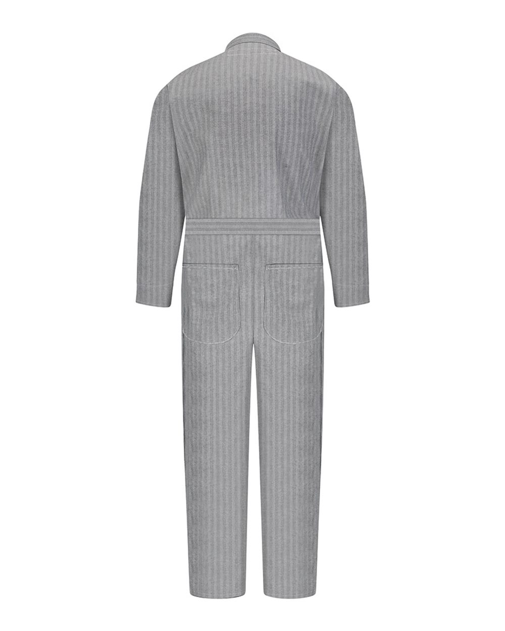 Herringbone Snap-Front Cotton Coveralls - CC14
