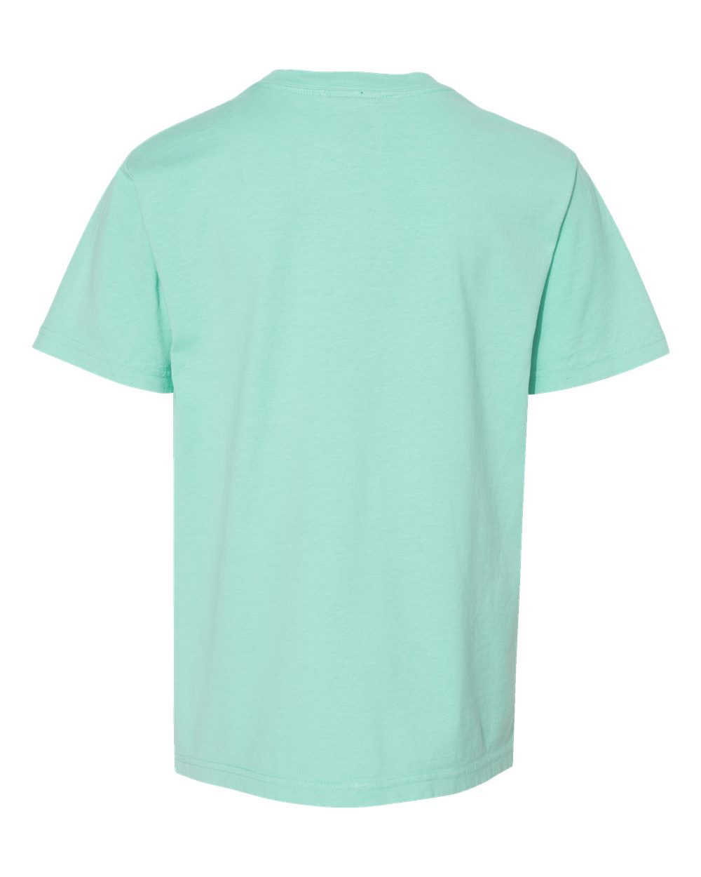 Front View of Honeydew Garment-Dyed Youth T-Shirt - GDH175