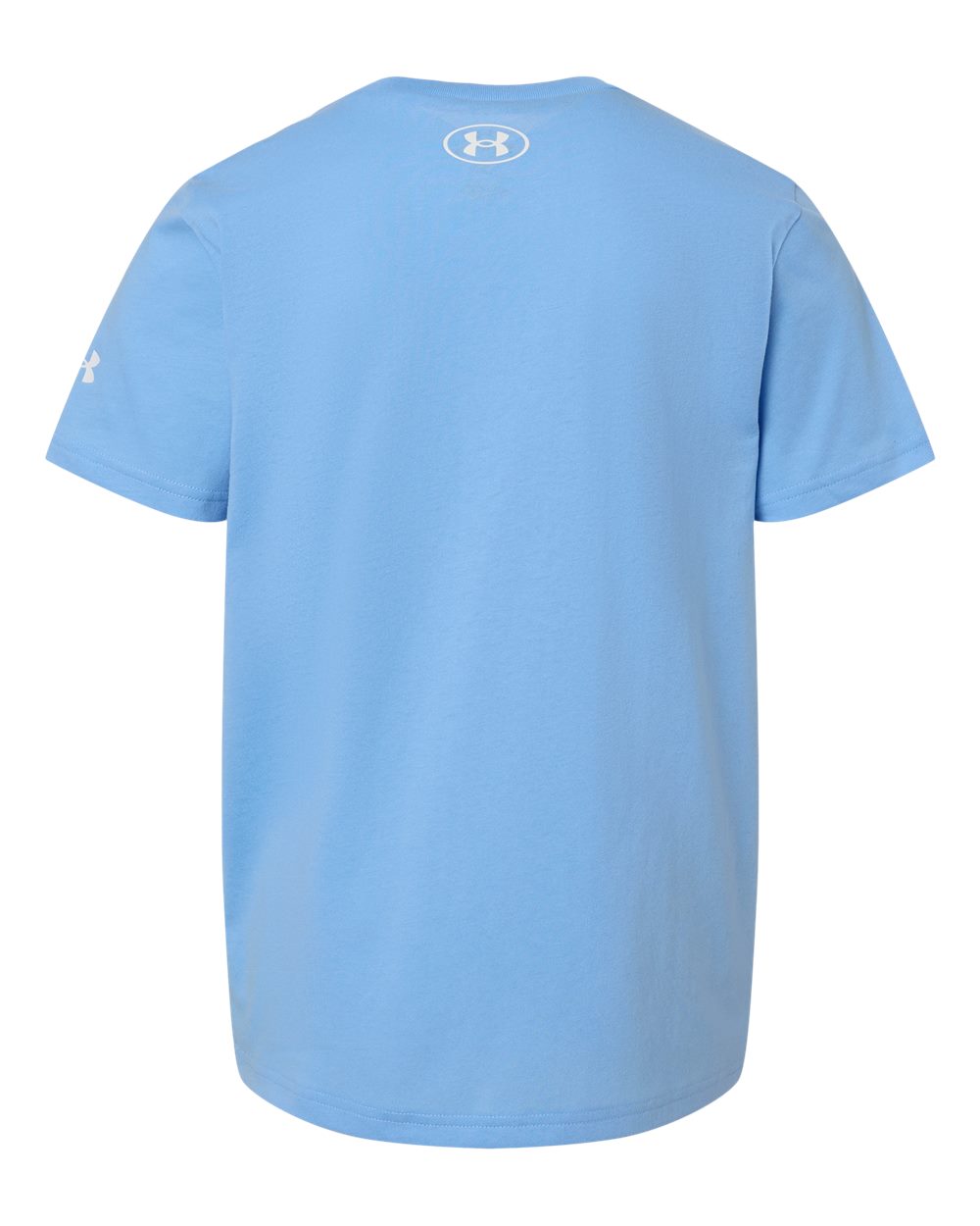Rear View of Horizon Blue/ White Youth Athletics T-Shirt - 1383287