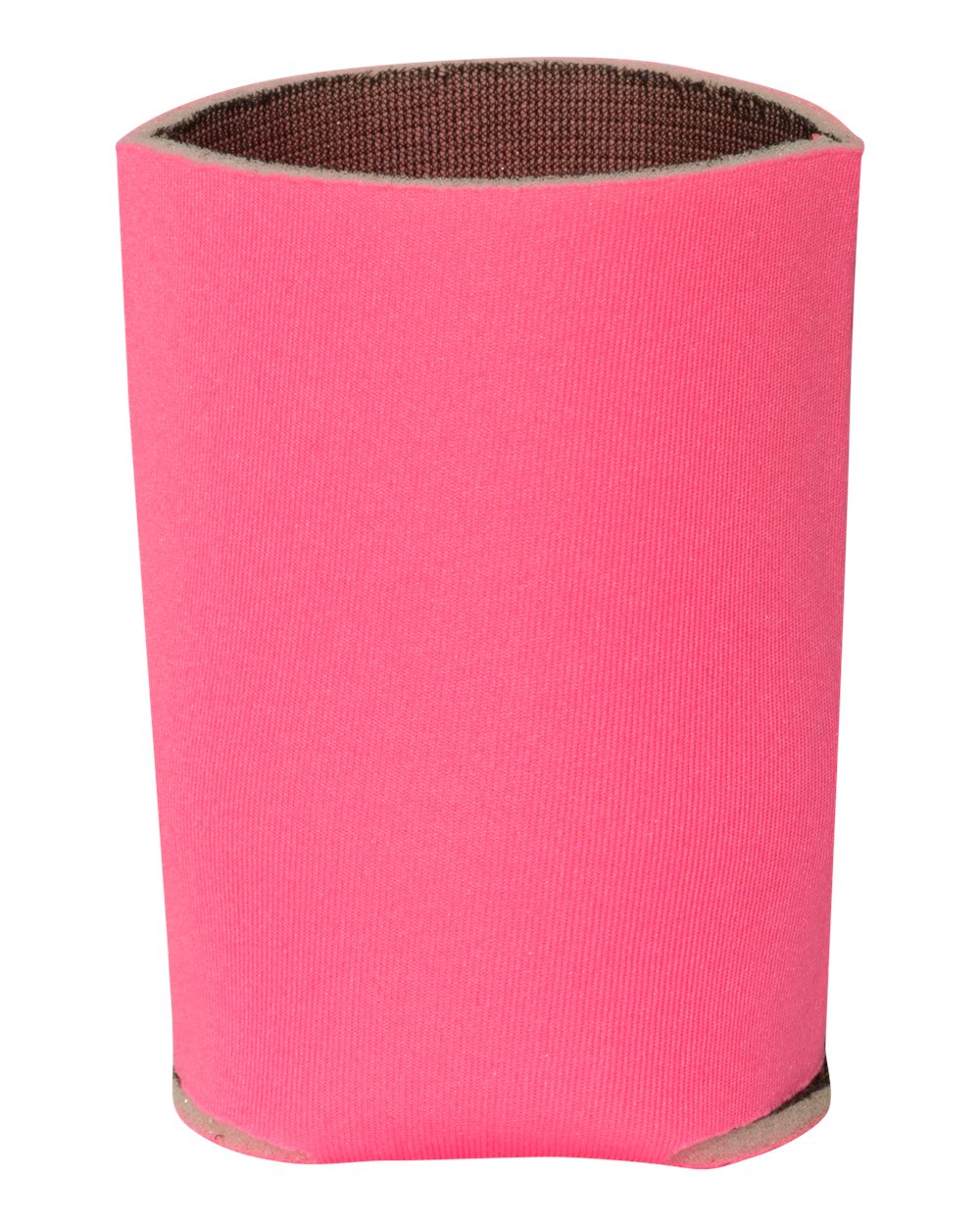 Front View of Hot Pink Can Holder - FT001