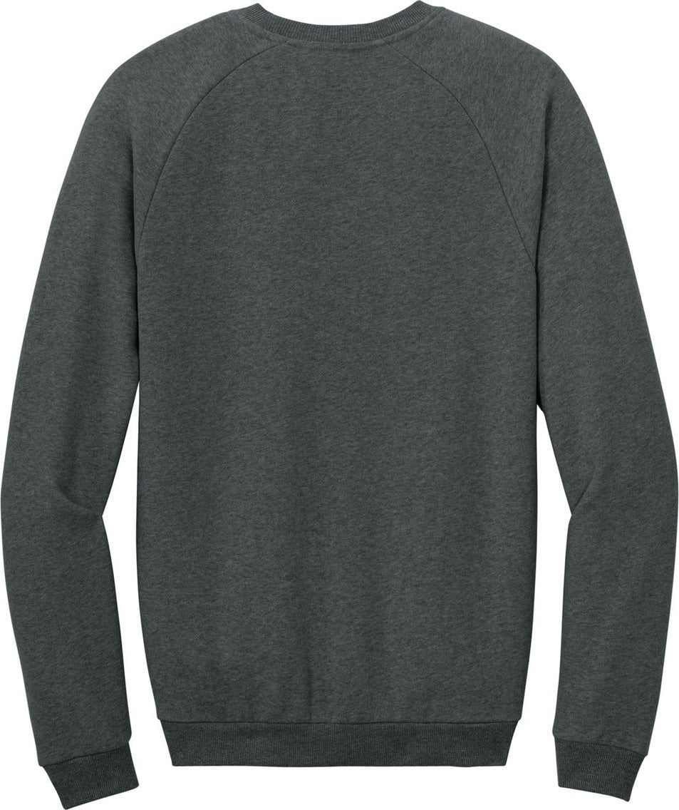 Front View of HtdChar District Cloud Fleece Crew DT7804