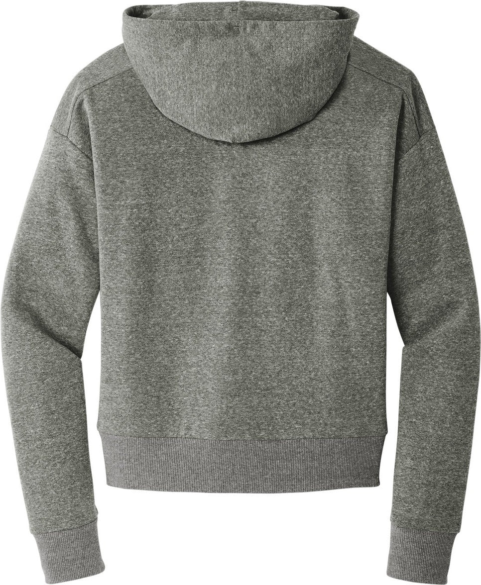 Front View of HtdChar District Women's Perfect Tri Fleece 1/2-Zip Pullover DT1311