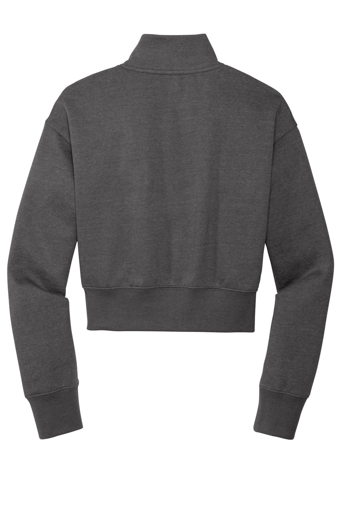 Front View of HtdChar District Women's V.I.T. Fleece 1/2-Zip DT6111