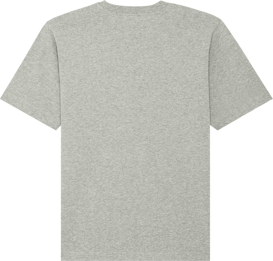 Front View of HthrGrey Stanley/Stella Unisex Freestyler Heavyweight Tee SXU018