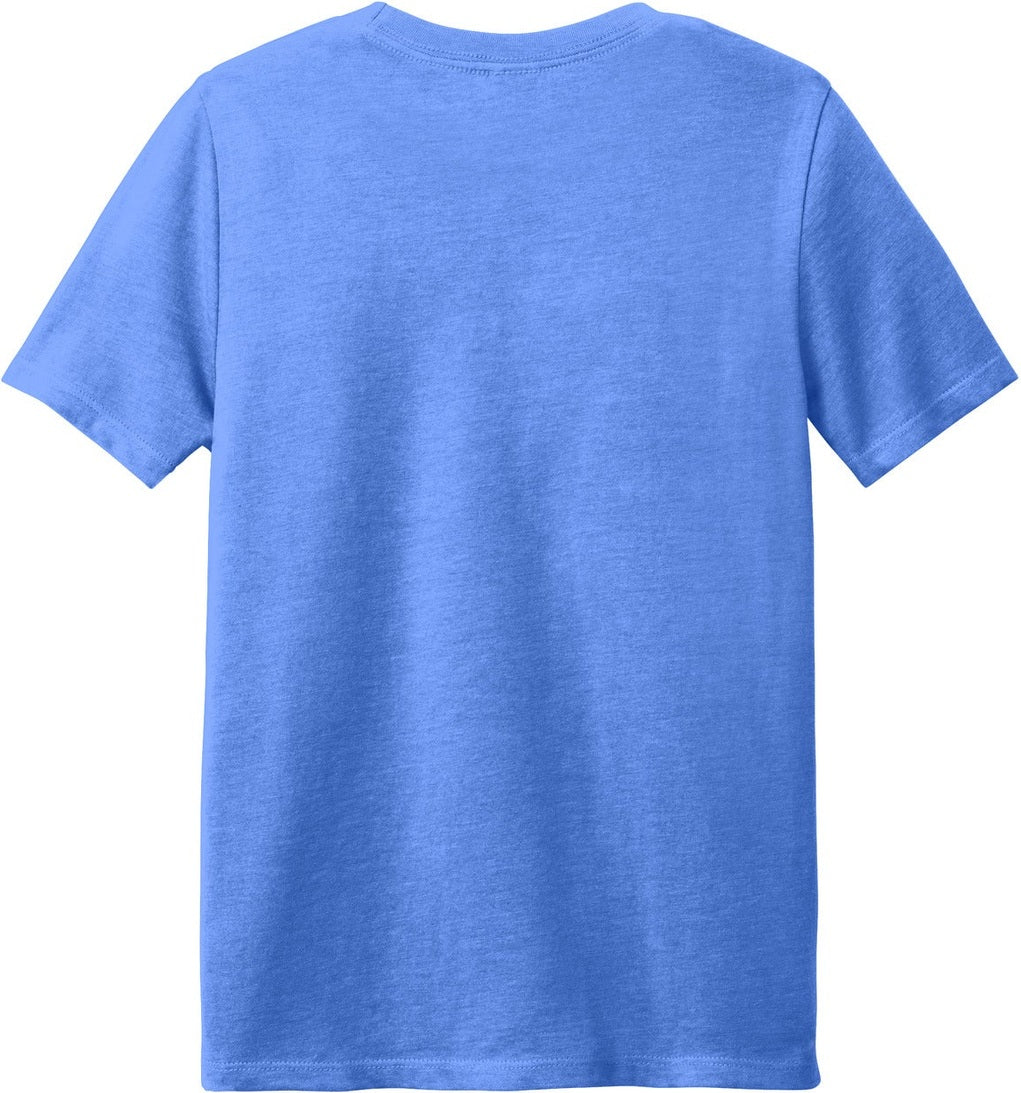 Front View of HtrdRoyal District Youth Perfect Blend CVC Tee DT108Y