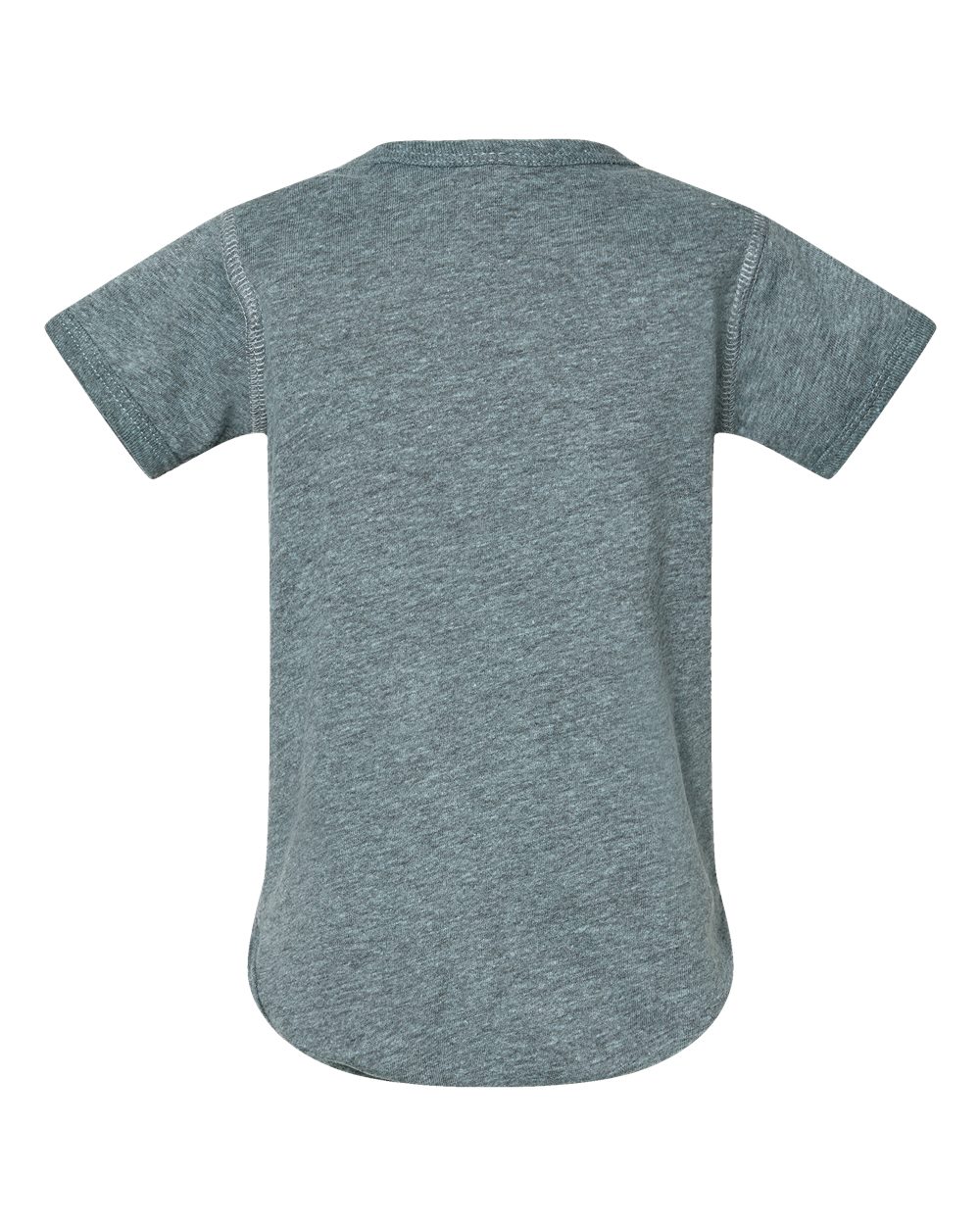 Front View of Ice Blackout Infant Fine Jersey Bodysuit - 4424