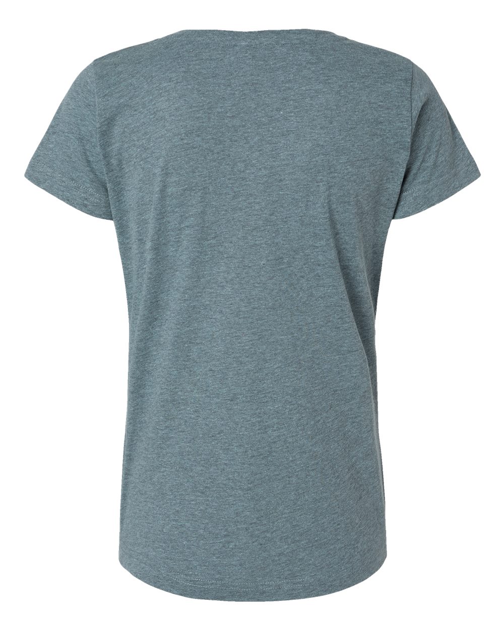 Front View of Ice Blackout Women's Fine Jersey Tee - 3516