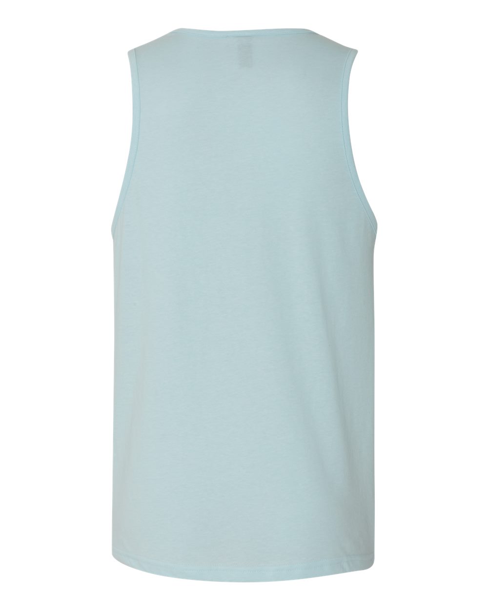 Front View of Ice Blue CVC Tank - 6233