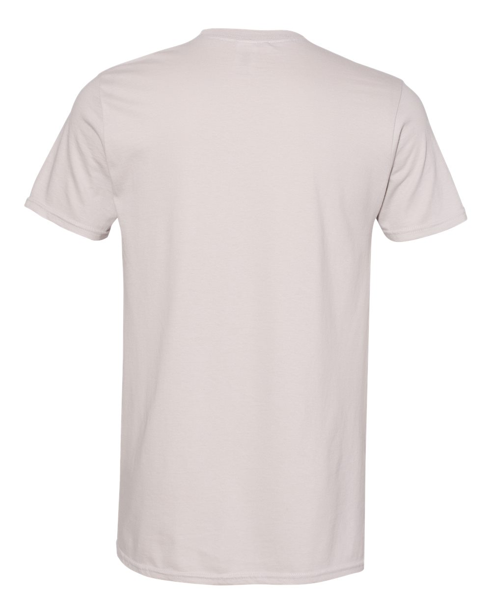 Front View of Ice Grey Softstyle® T-Shirt - 64000