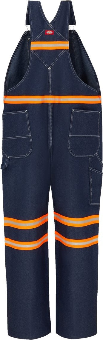 Front View of Indigo Blue - 30I E-Vis Overall - VB51