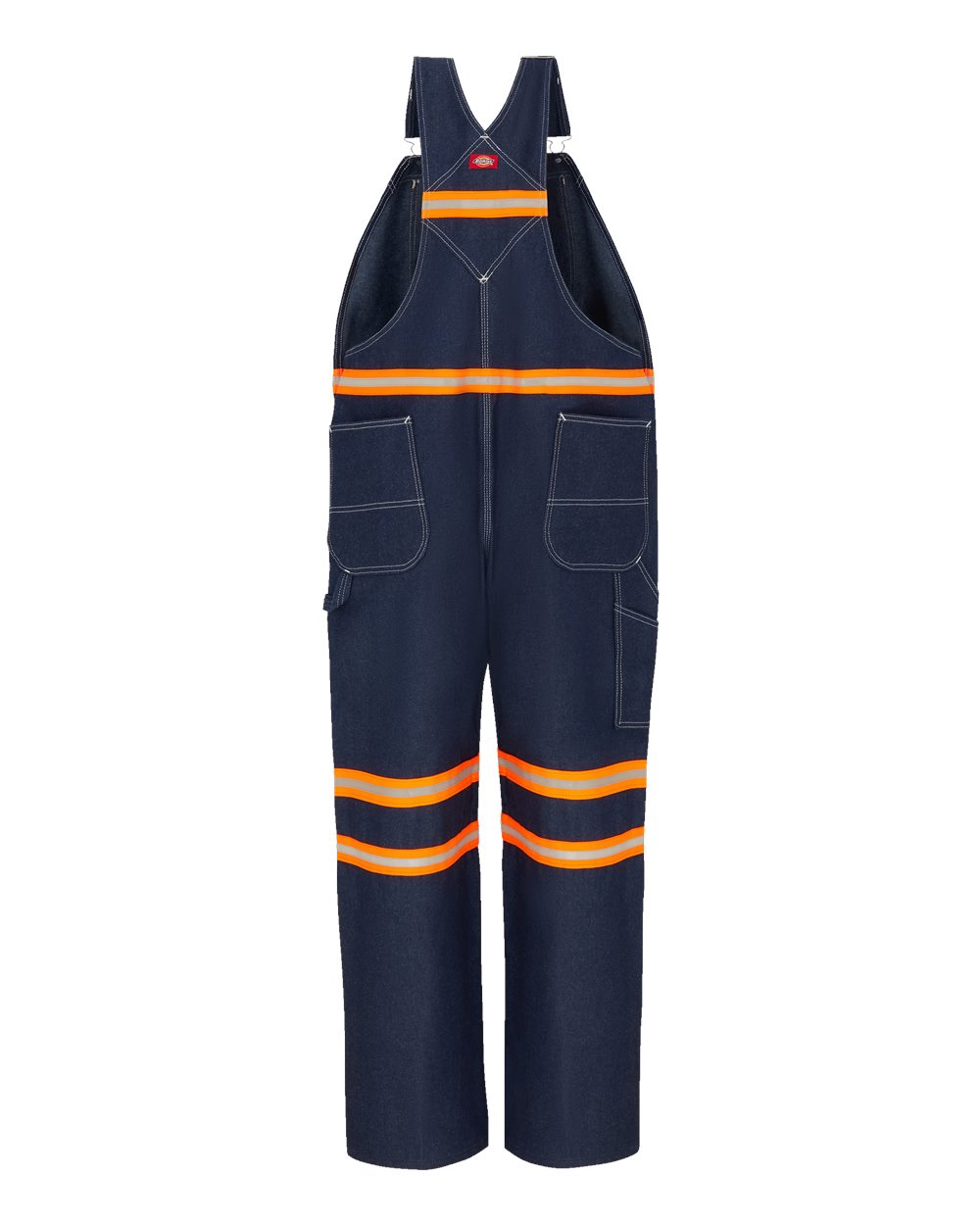 Front View of Indigo Blue - 36I E-Vis Overall - VB51