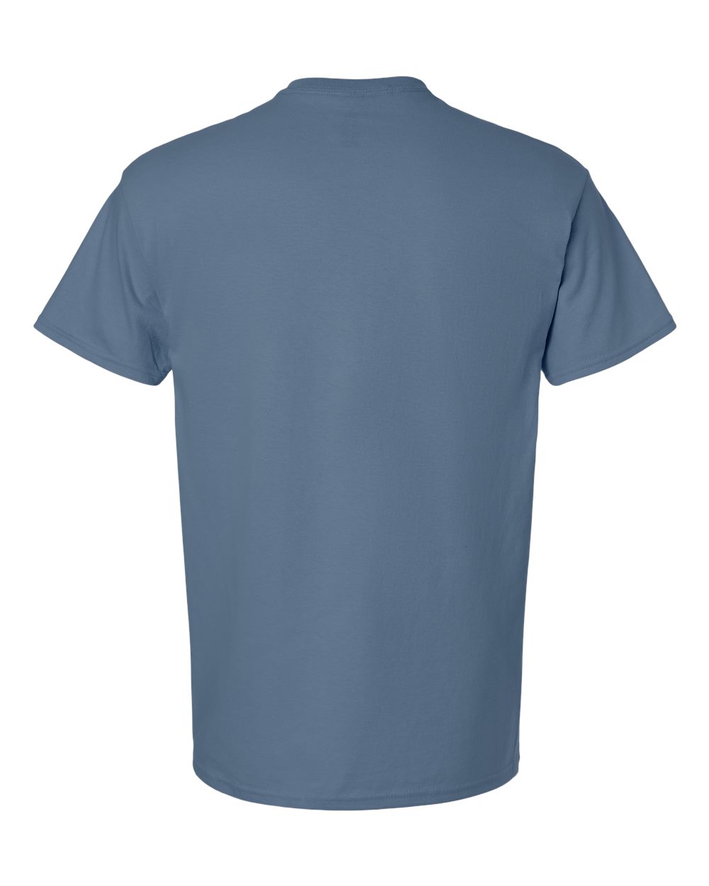 Front View of Indigo Blue Ultra Cotton® T-Shirt - 2000