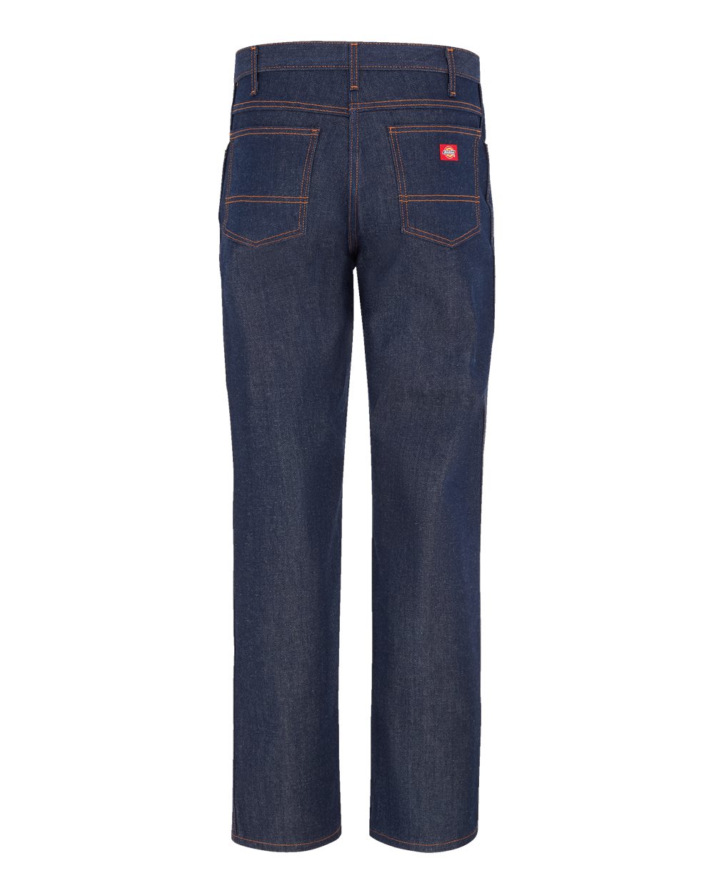 Front View of Indigo Rigid - 32I Straight 5-Pocket Jeans - 9333