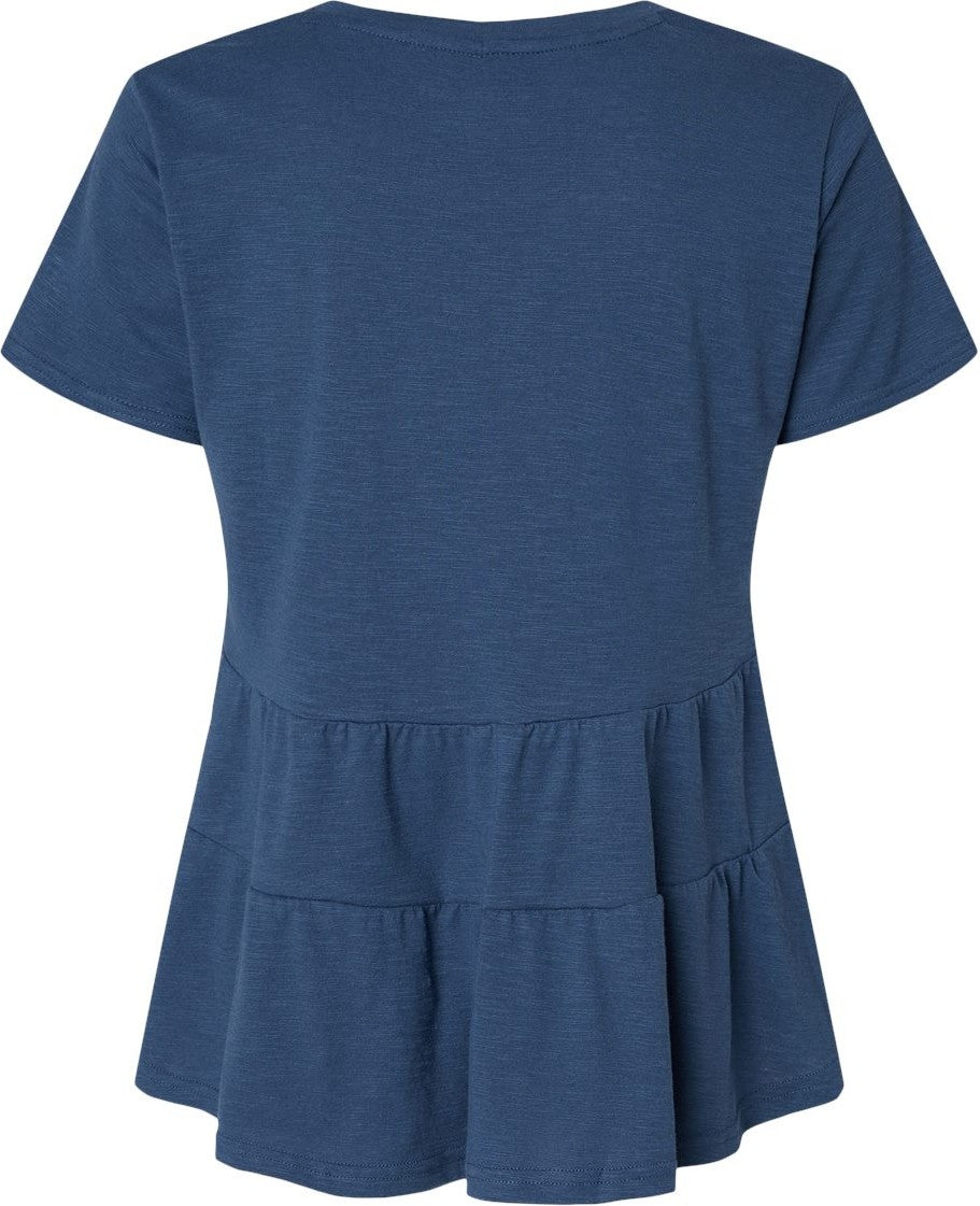 Front View of Indigo Women's Willow T-Shirt - BW2401