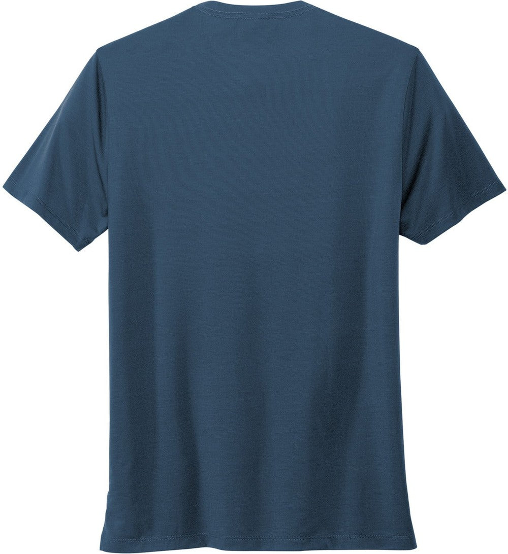 Front View of InsBlue Mercer+Mettle Stretch Jersey Crew MM1016