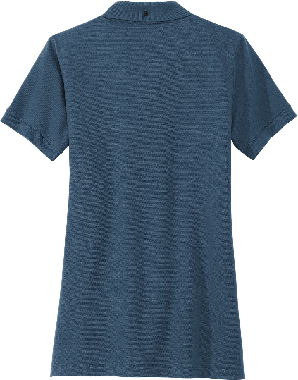 Front View of InsBlue Mercer+Mettle Women's Stretch Heavyweight Pique Polo MM1001