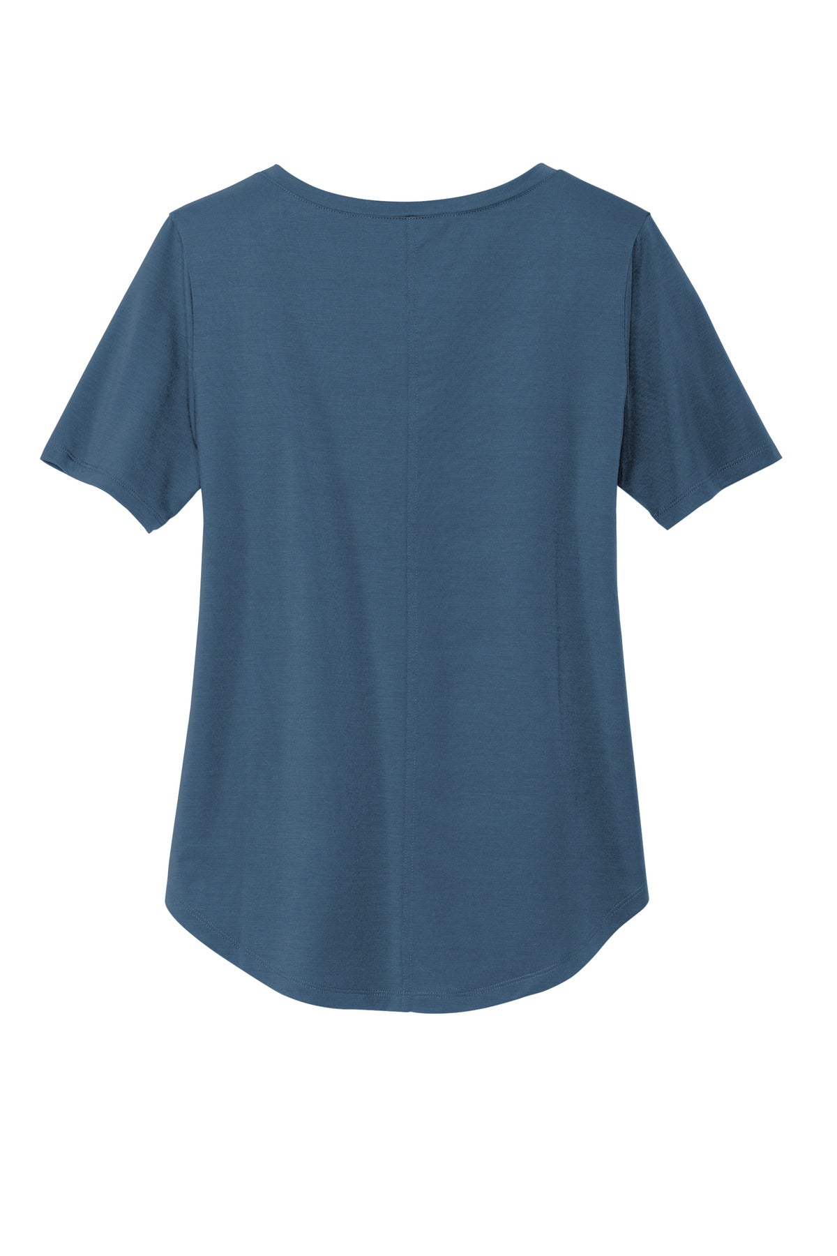 Front View of InsBlue Mercer+Mettle Women's Stretch Jersey Relaxed Scoop MM1017