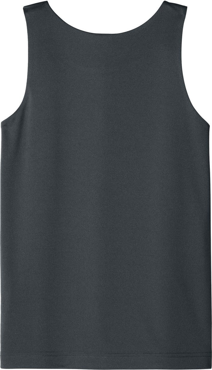 Front View of IrGy/White Sport-Tek Youth PosiCharge Competitor Rev Tank YST551