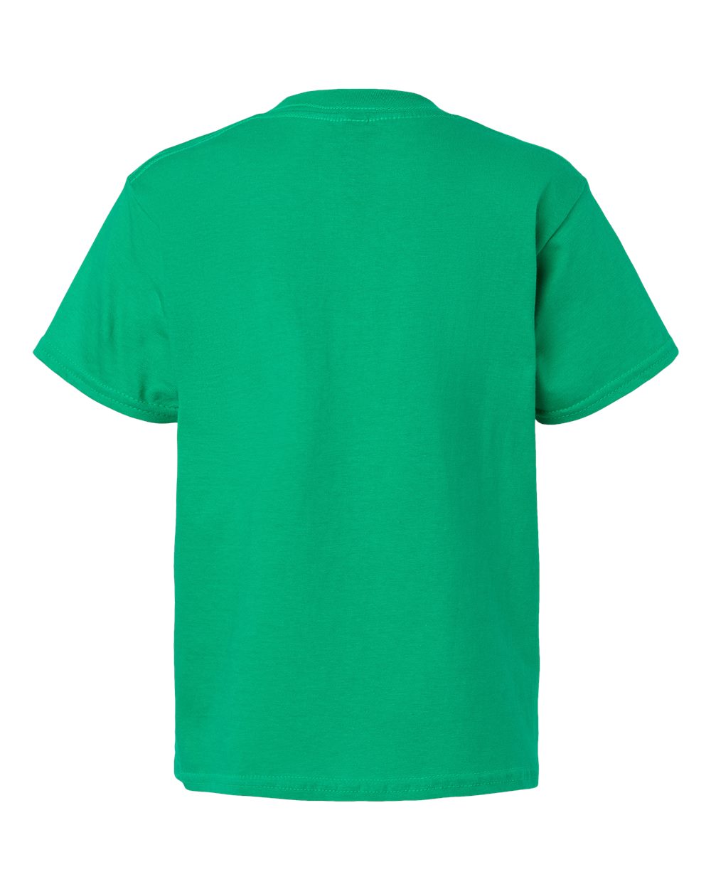 Front View of Irish Green Softstyle® Youth T-Shirt - 64000B