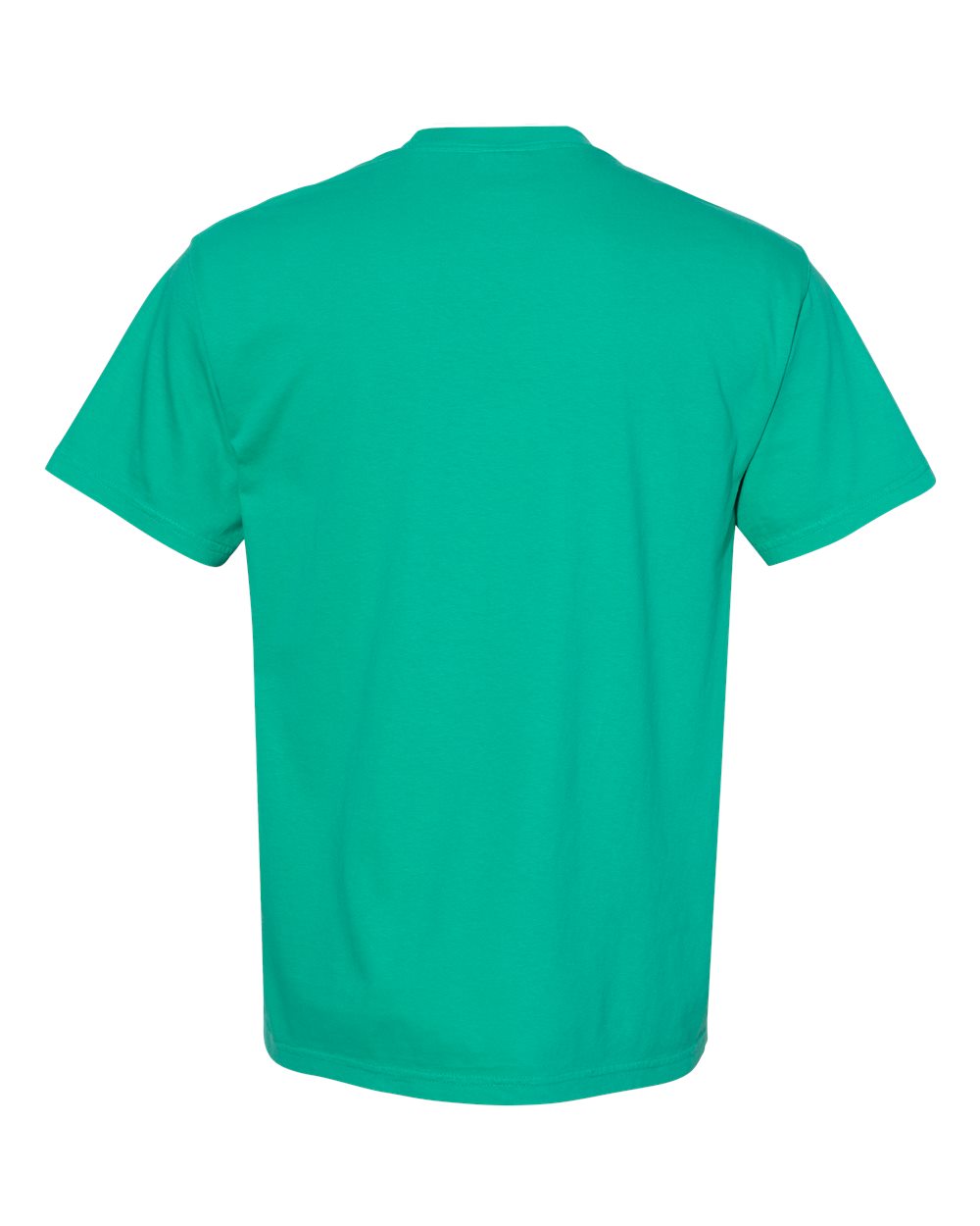Front View of Island Green Garment-Dyed Heavyweight T-Shirt - 1717