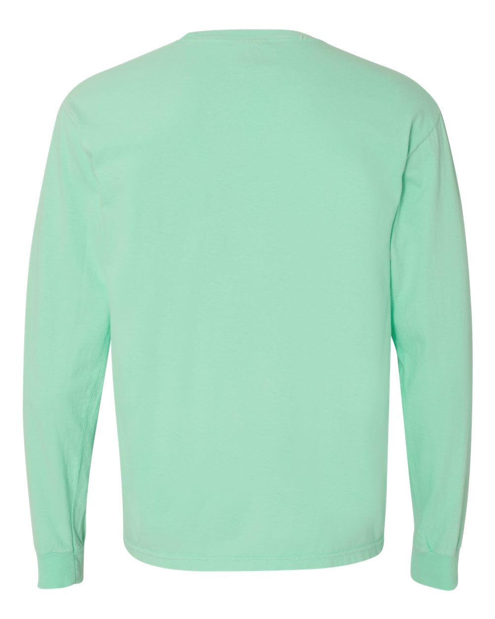 Front View of Island Reef Garment-Dyed Heavyweight Long Sleeve T-Shirt - 6014