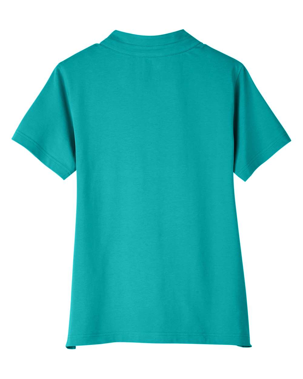 Rear View of Jade Women&#39;s Lakeshore Stretch Cotton Performance Polo - UC105W