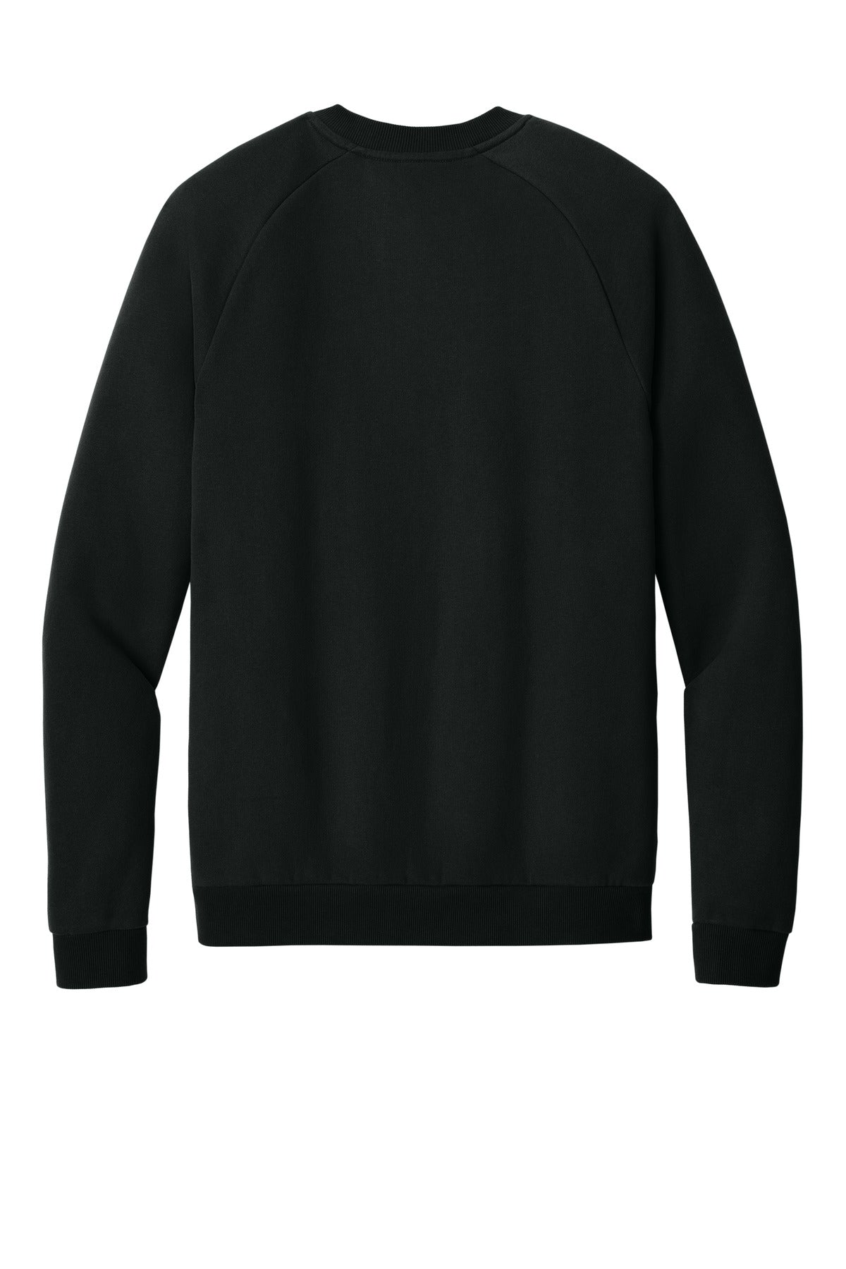 Rear View of JetBlack District Cloud Fleece Crew DT7804