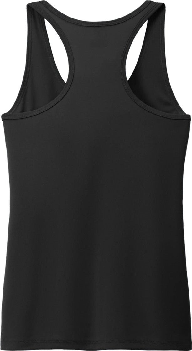 Front View of JetBlack Port & Co Women's Performance Tank LPC380TT