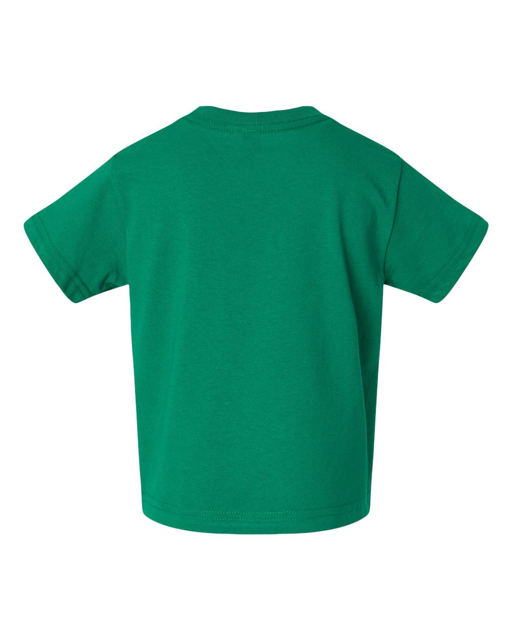Front View of Kelly Green Juvy Youth Short Sleeve T-Shirt - 3301J