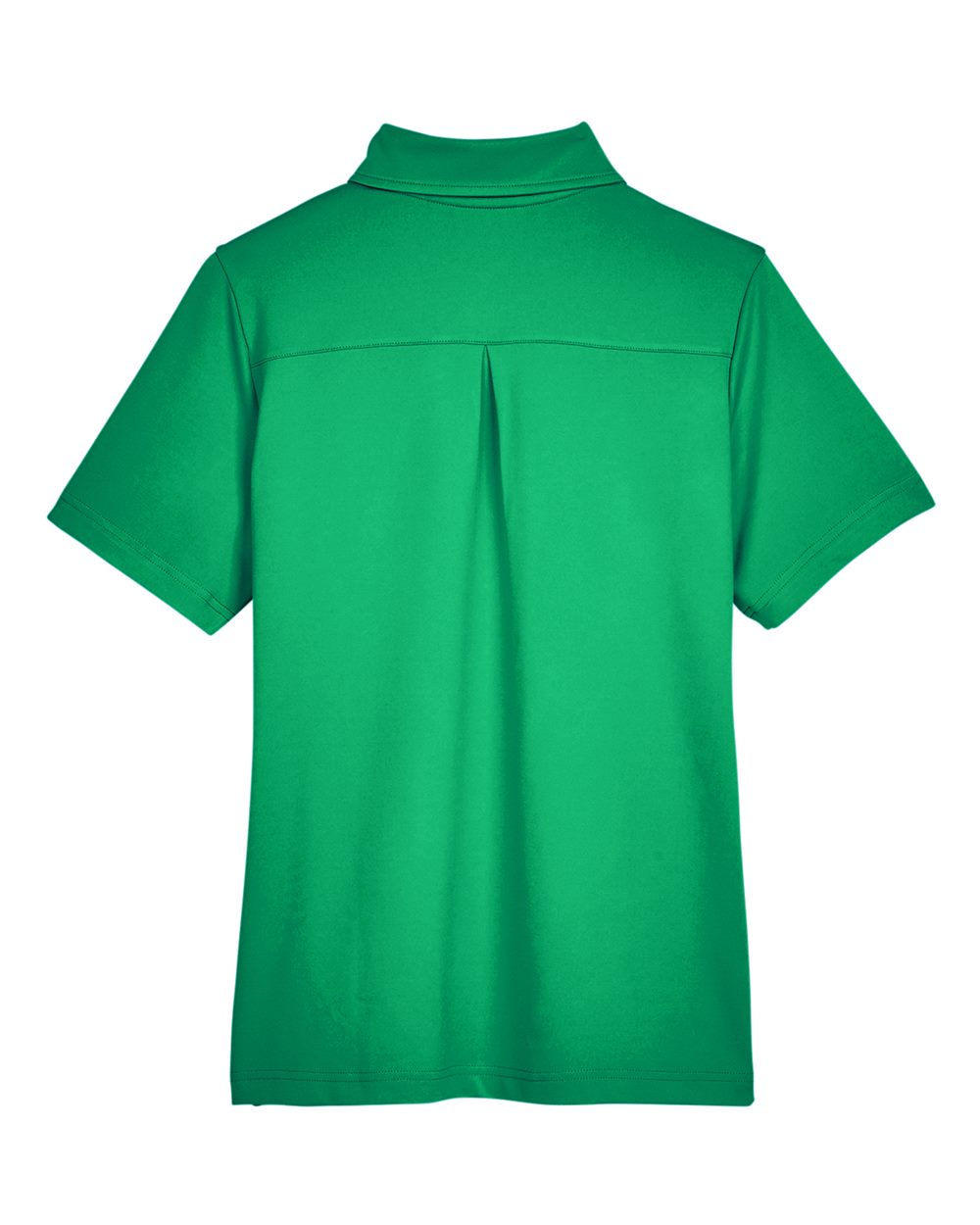 Front View of Kelly Green Women's CrownLux Performance® Range Flex Polo - DG21W