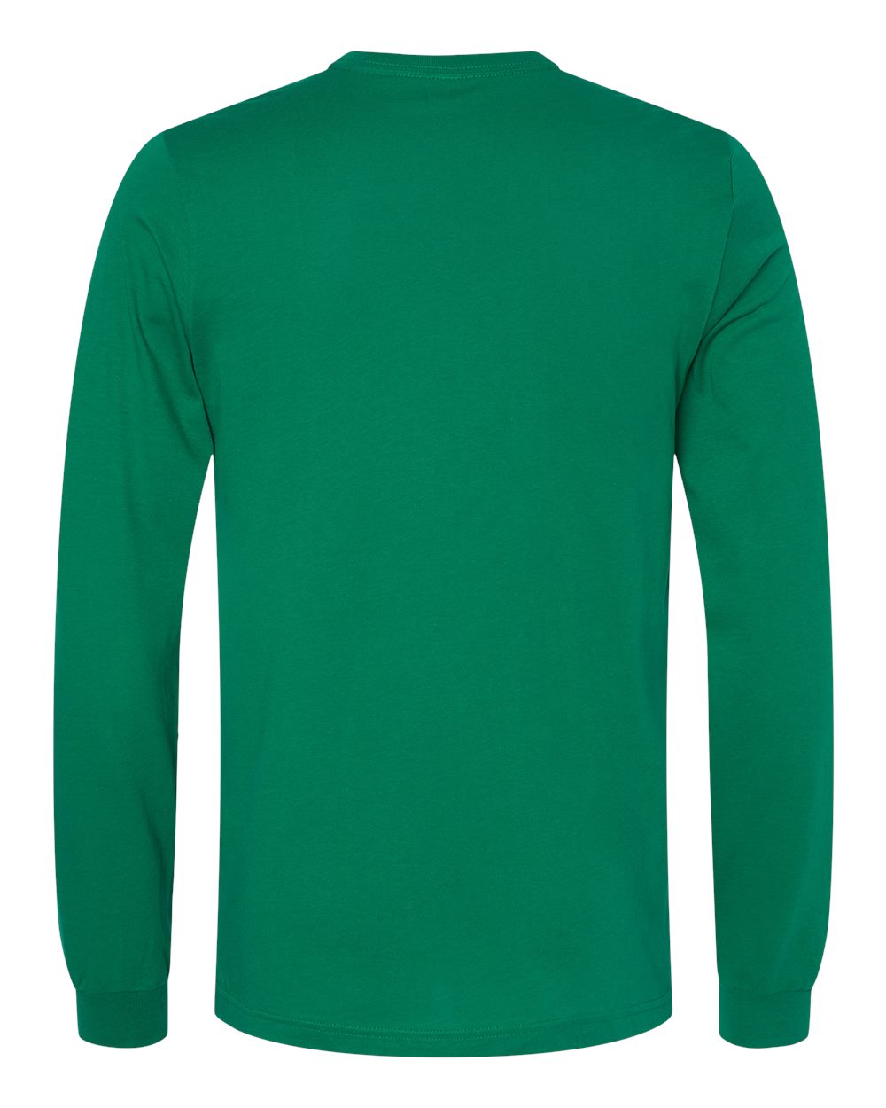 Front View of Kelly Jersey Long Sleeve Tee - 3501